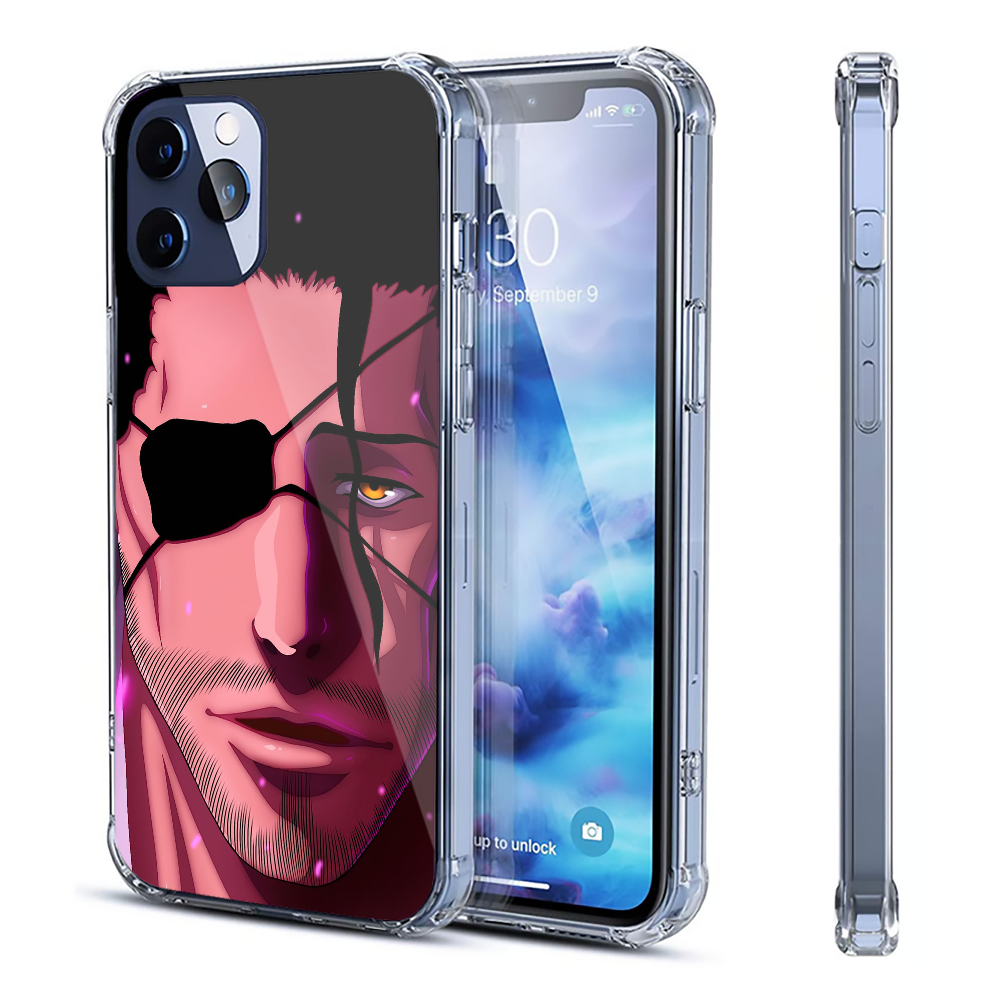 （画像用） ブリーチ BLEACH 【iPhone 12シリーズ対応】透明スマホケース（クリアソフトケース）